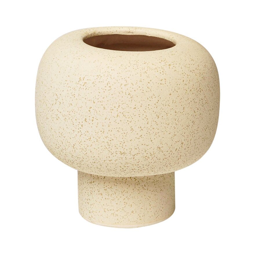 ADA Vase H18.5 cm i Beige/natur