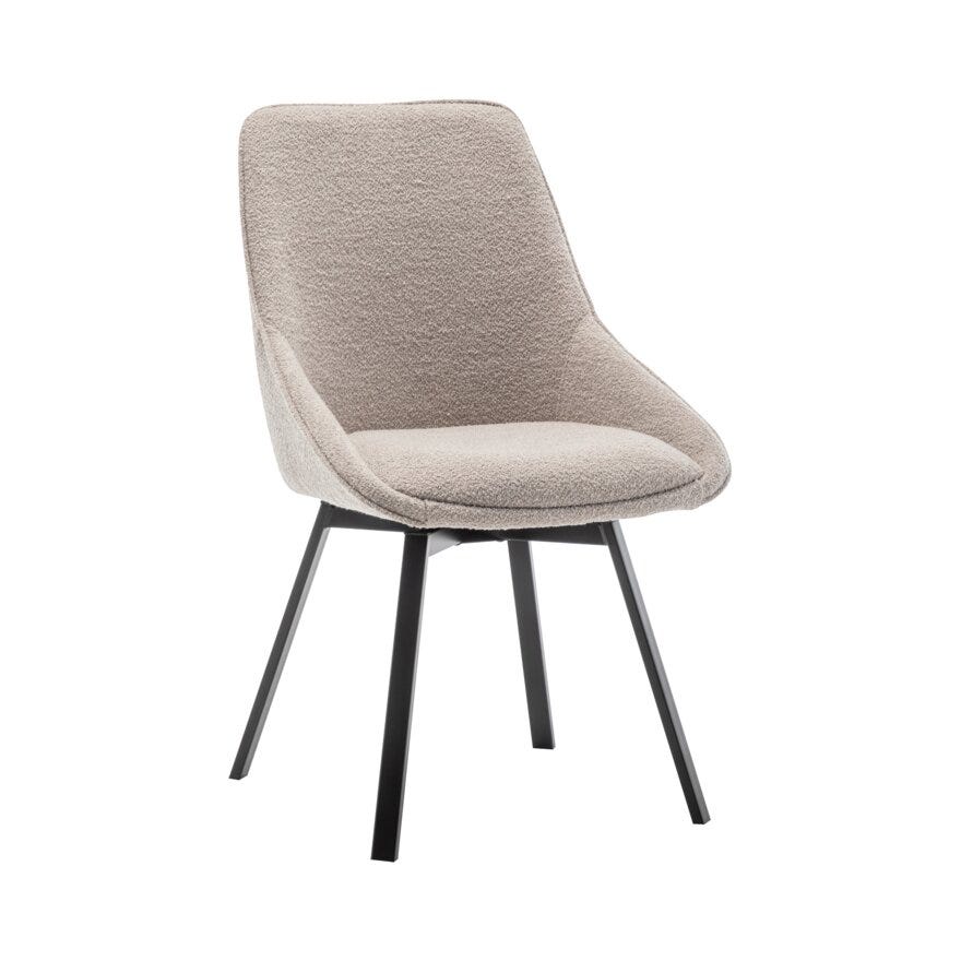 ALICE Spisestol i Beige/natur