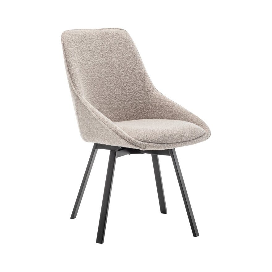 ALICE Spisestol i Beige/natur