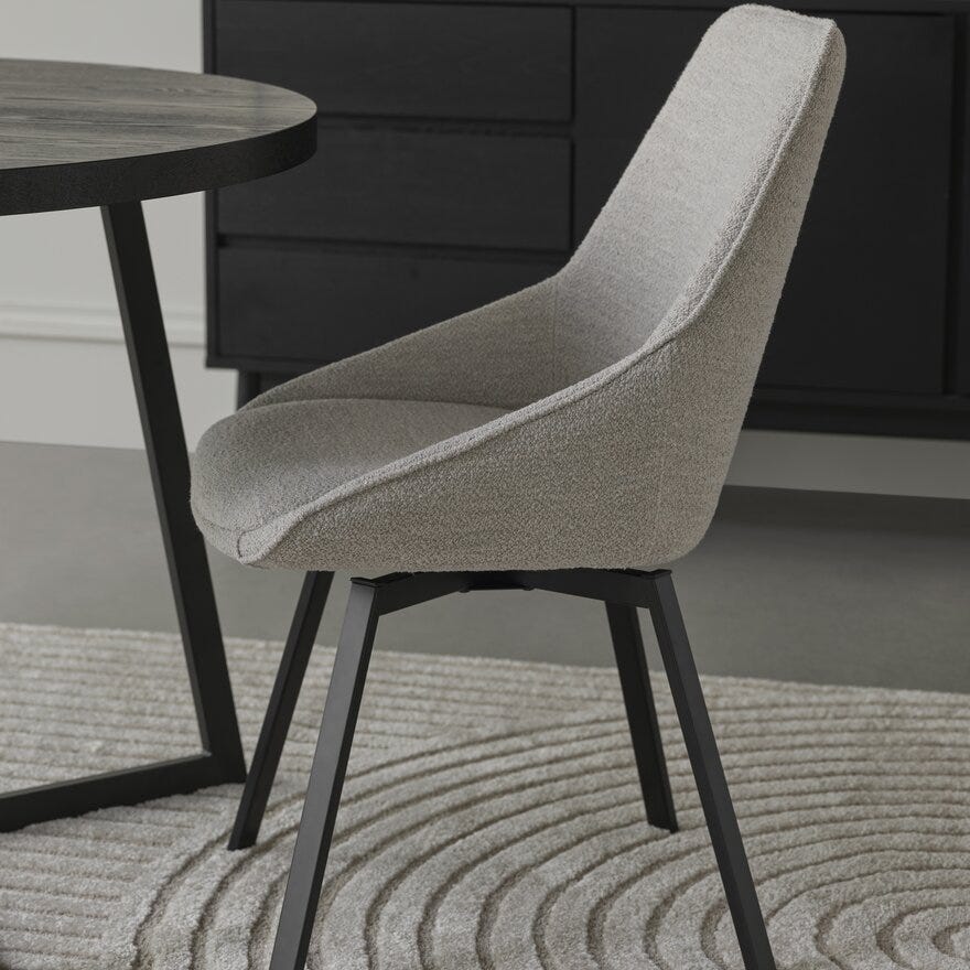 ALICE Spisestol i Beige/natur