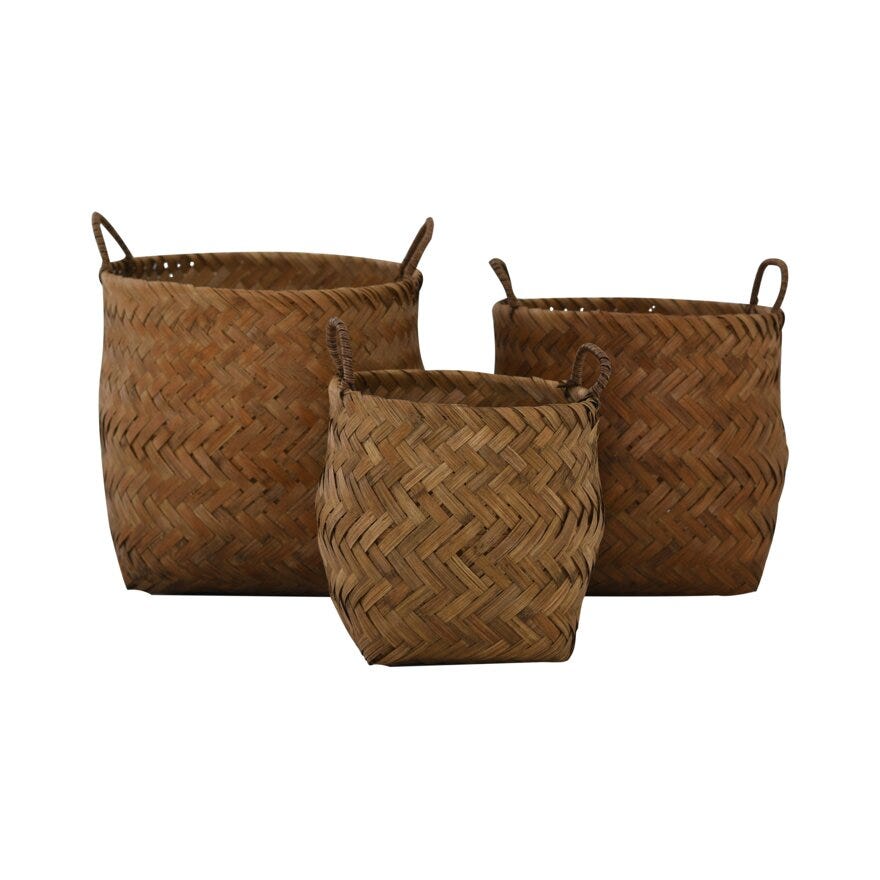 BANDO Kurvsett Ø37 cm i Beige/natur