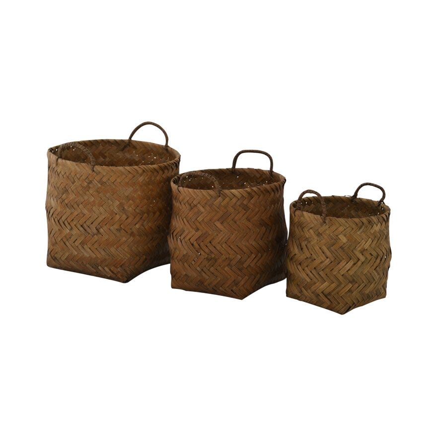 BANDO Kurvsett Ø37 cm i Beige/natur