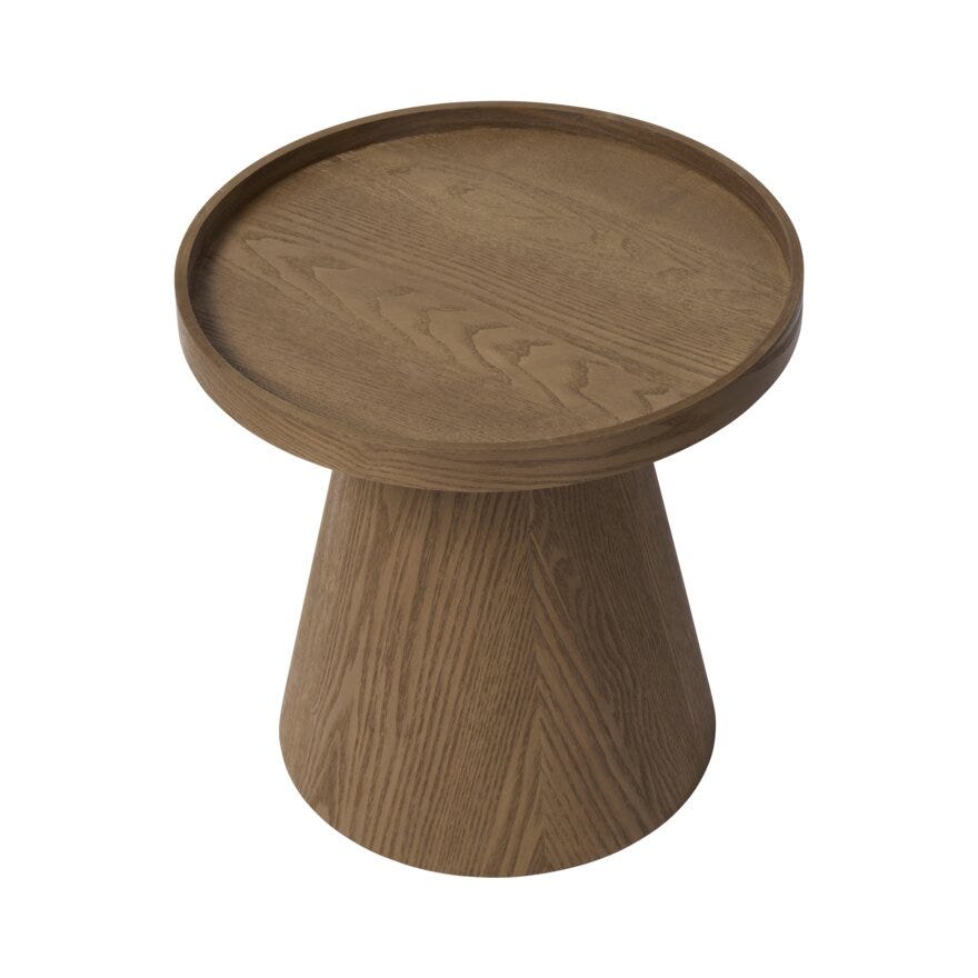 BASOON Sidebord Ø38.5 cm i Brun