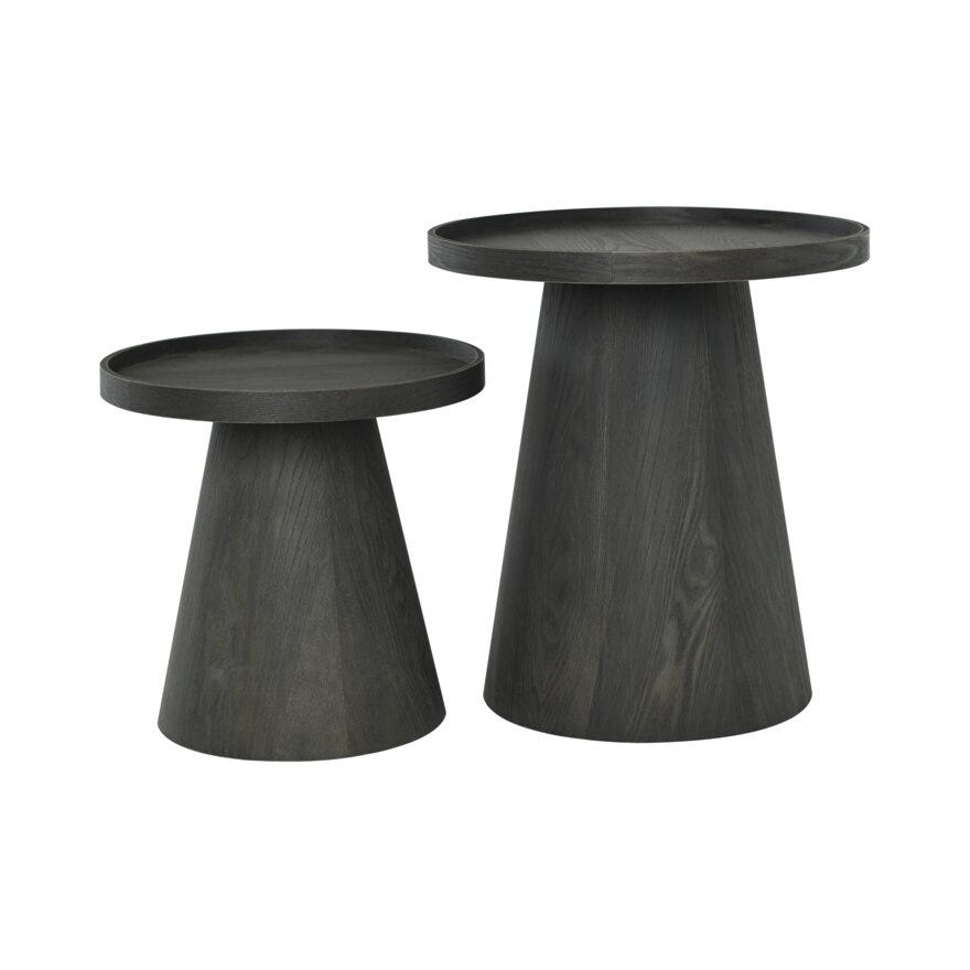 BASOON Sidebord Ø45 cm i Brun
