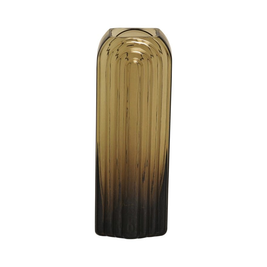 BELLA Vase H20 cm i Brun
