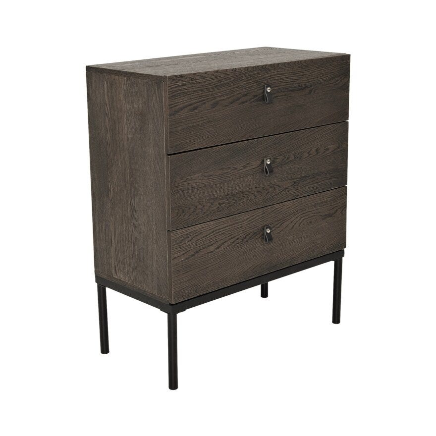 BROWN Kommode 70x85 cm i Brun