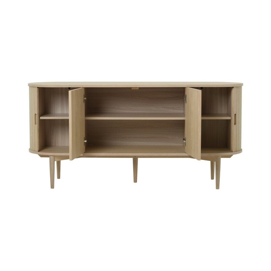BRYN Skjenk 160x45 cm i Beige/natur