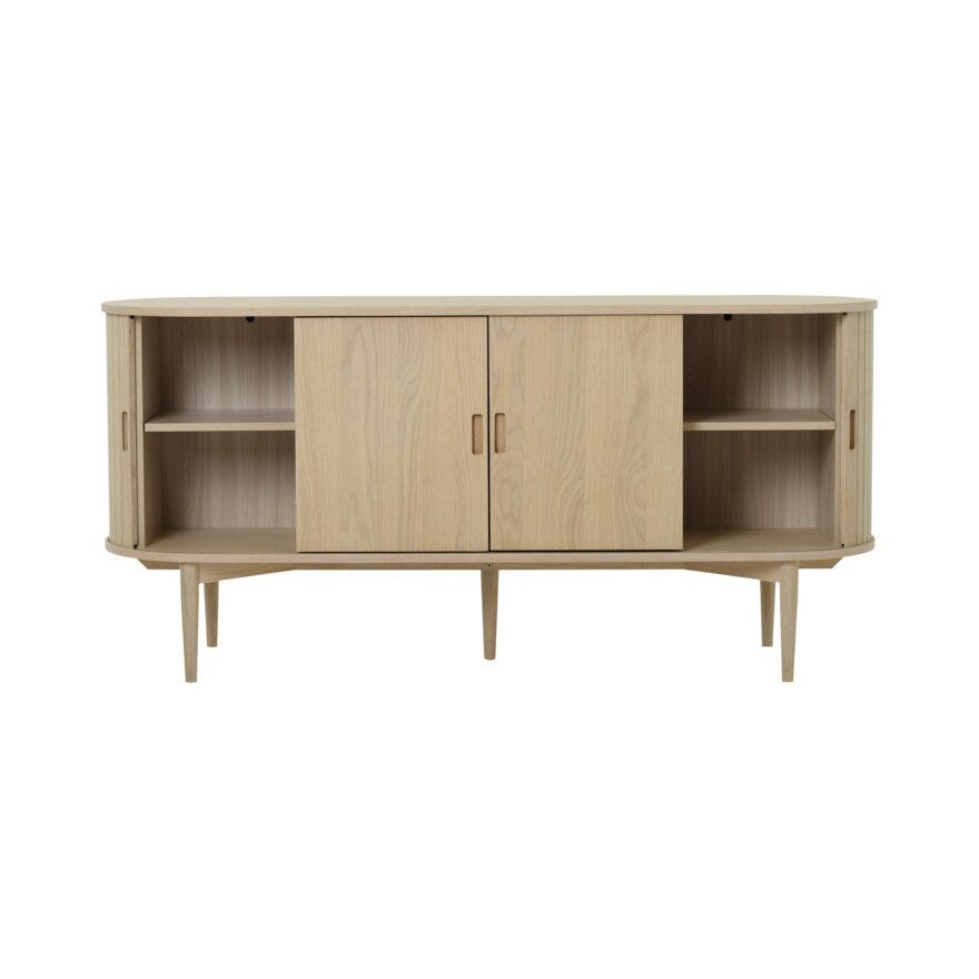 BRYN Skjenk 160x45 cm i Beige/natur