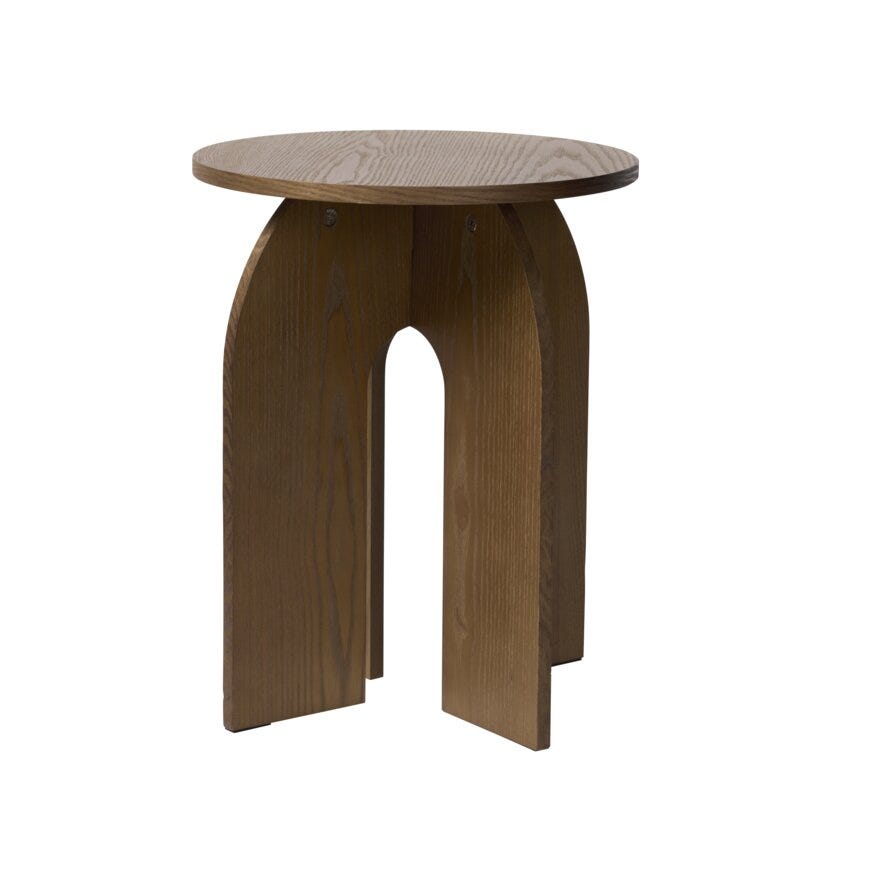 COSTA Sidebord Ø40 cm i Brun