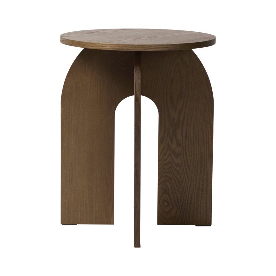 COSTA Sidebord Ø40 cm i Brun