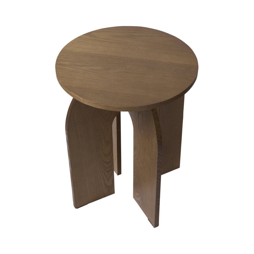 COSTA Sidebord Ø40 cm i Brun
