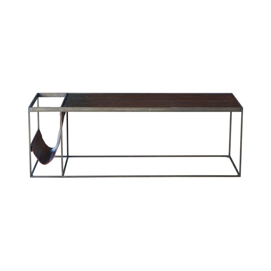 EPOCK Sofabord 40x140 cm i Brun