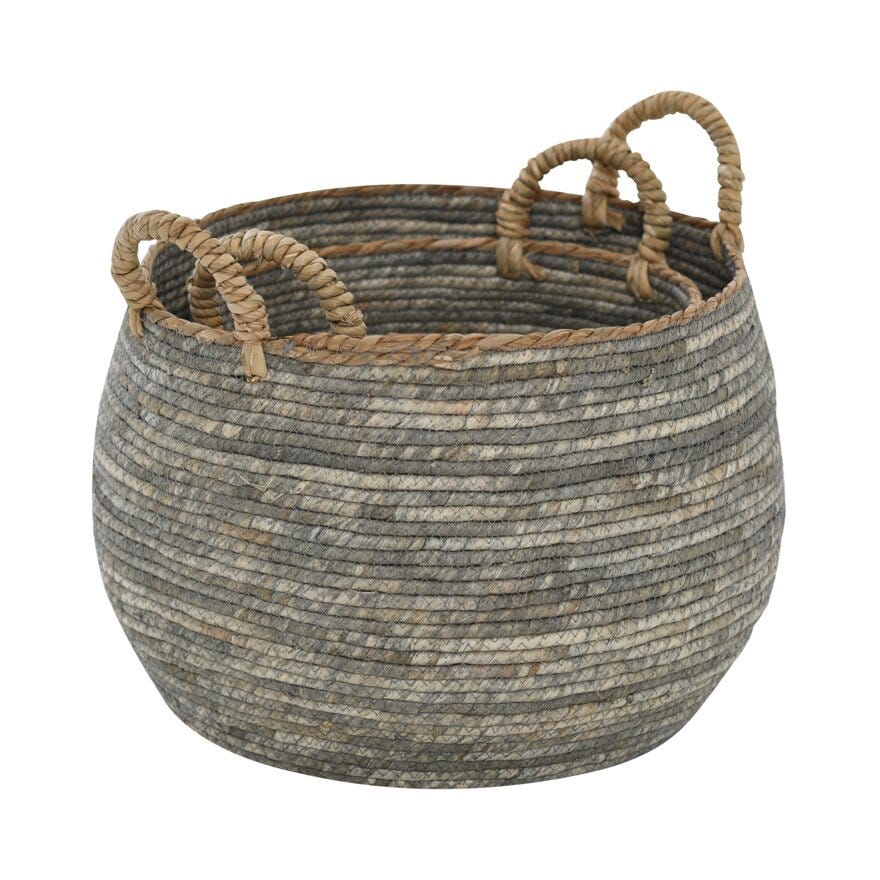 FADEL Kurv Ø26 cm i Beige/natur