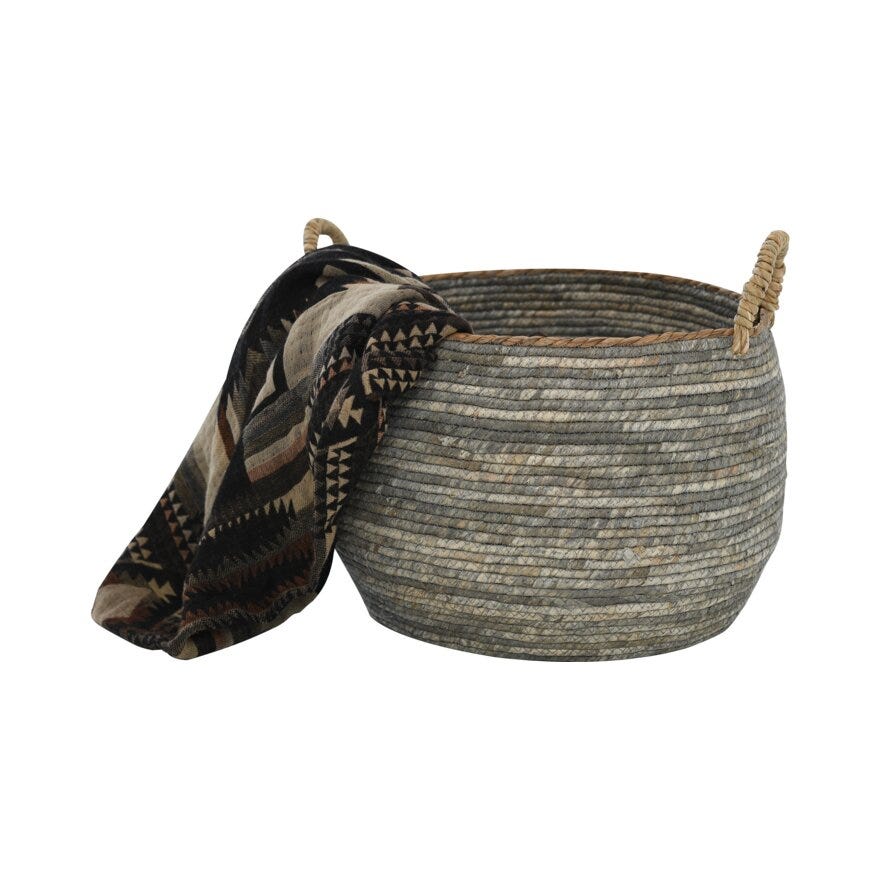 FADEL Kurv Ø26 cm i Beige/natur