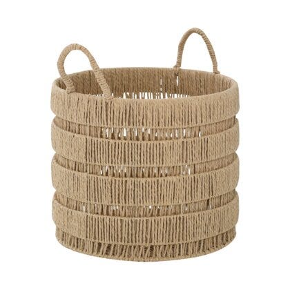 FARIS Kurv Ø38 cm i Beige/natur