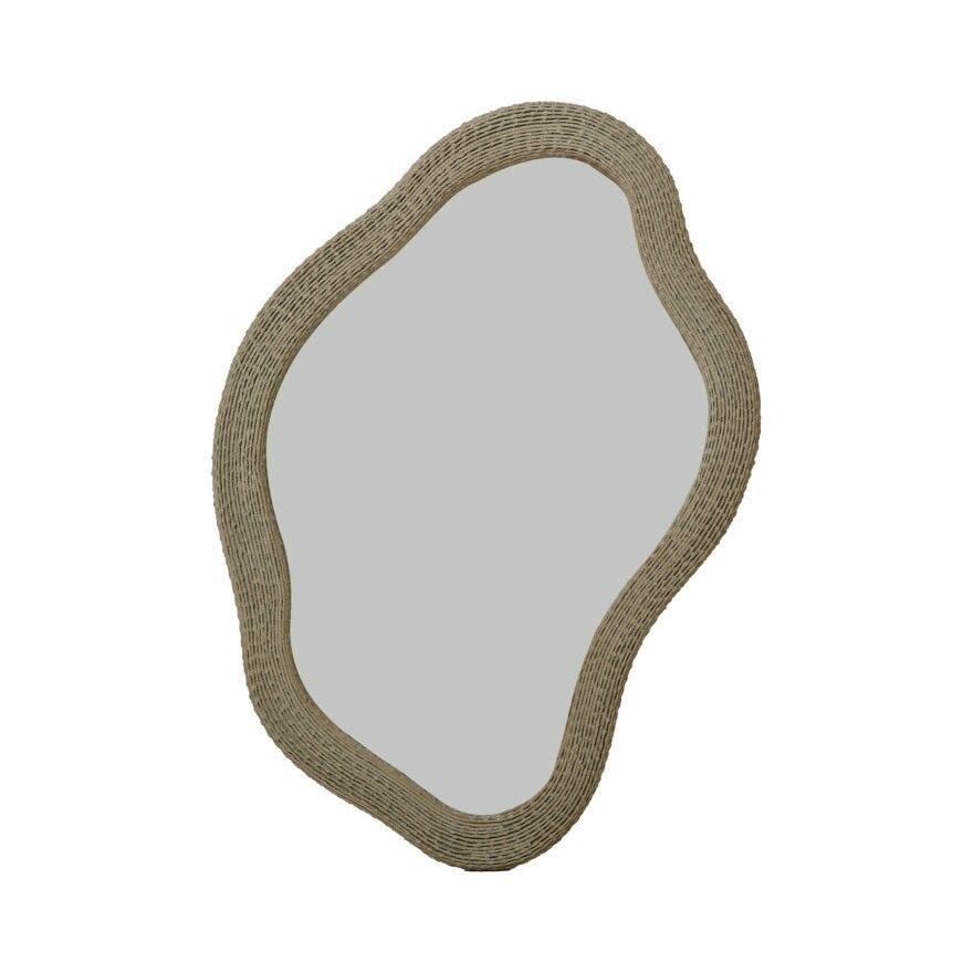 FARSI Speil 63x5 cm i Beige/natur