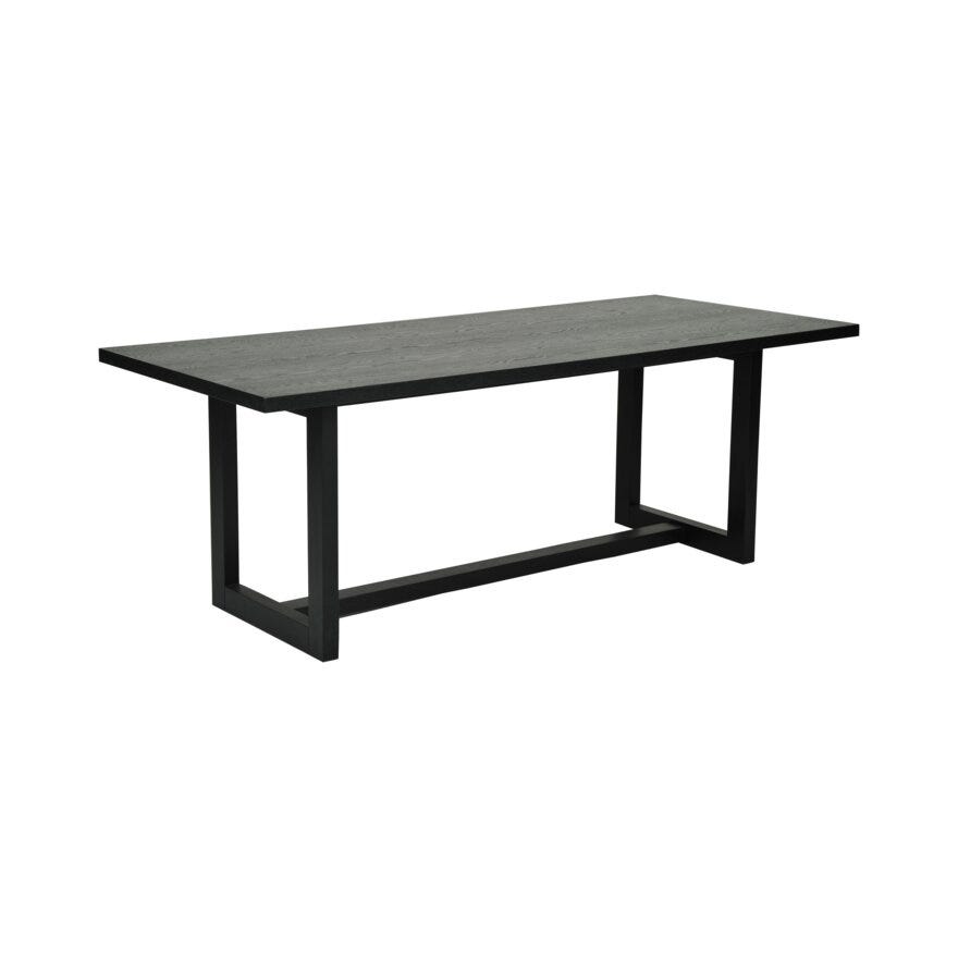 FRIBURG Spisebord 90x210 cm i Svart
