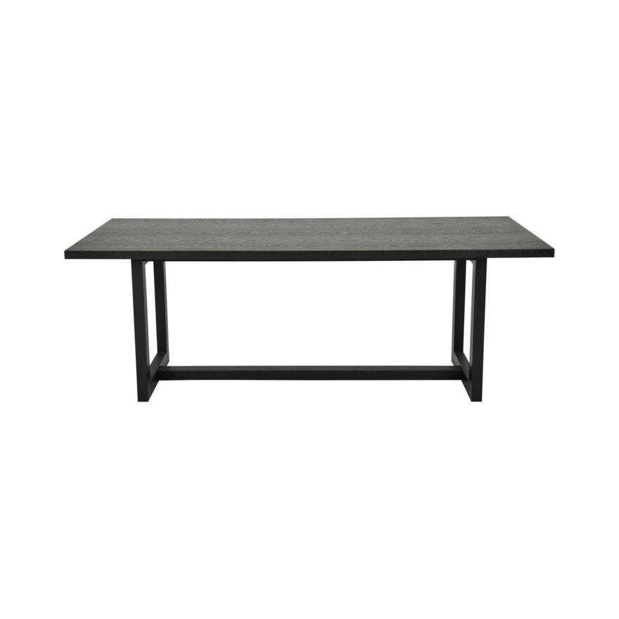 FRIBURG Spisebord 90x210 cm i Svart
