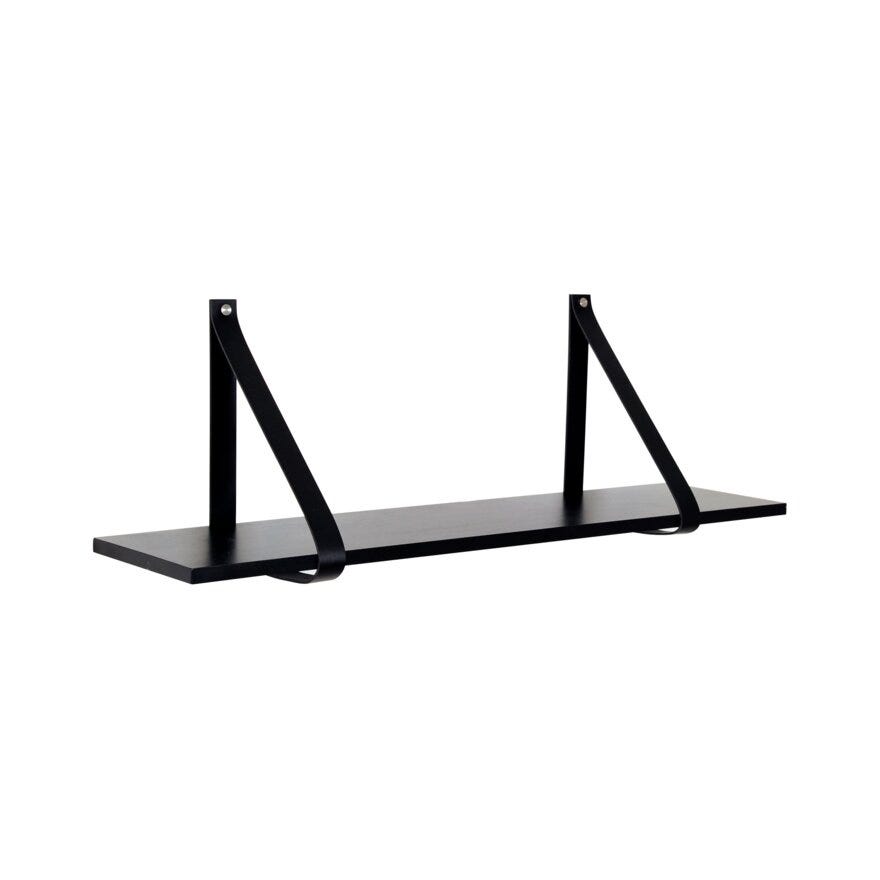 FRIKK Vegghylle 100x20 cm i Svart