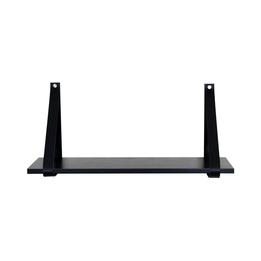 FRIKK Vegghylle 60x20 cm i Svart