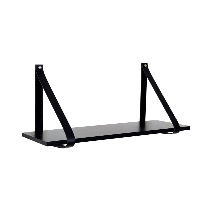 FRIKK Vegghylle 60x20 cm i Svart