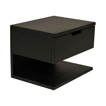 FRIKK Nattbord 40x30 cm i Svart