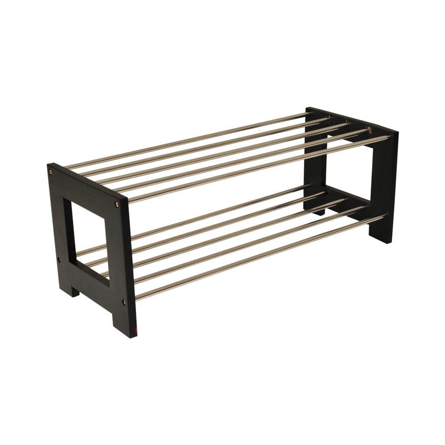 FRIKK Skohylle 80x34 cm i Svart