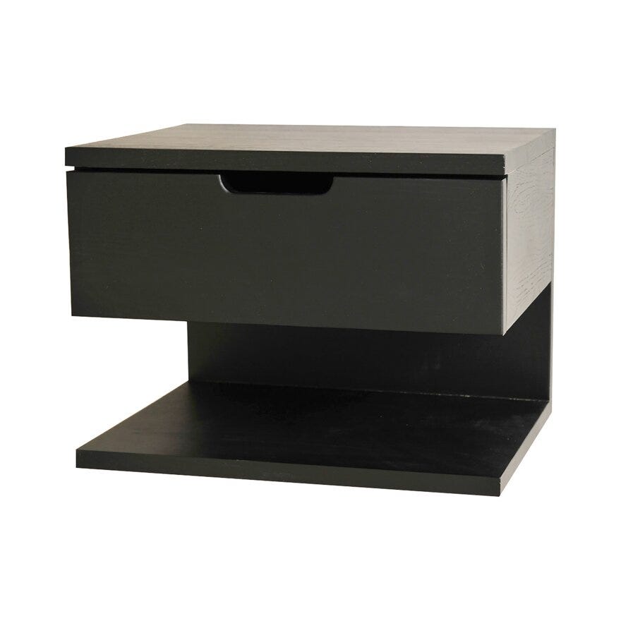 FRIKK Nattbord 40x30 cm i Svart