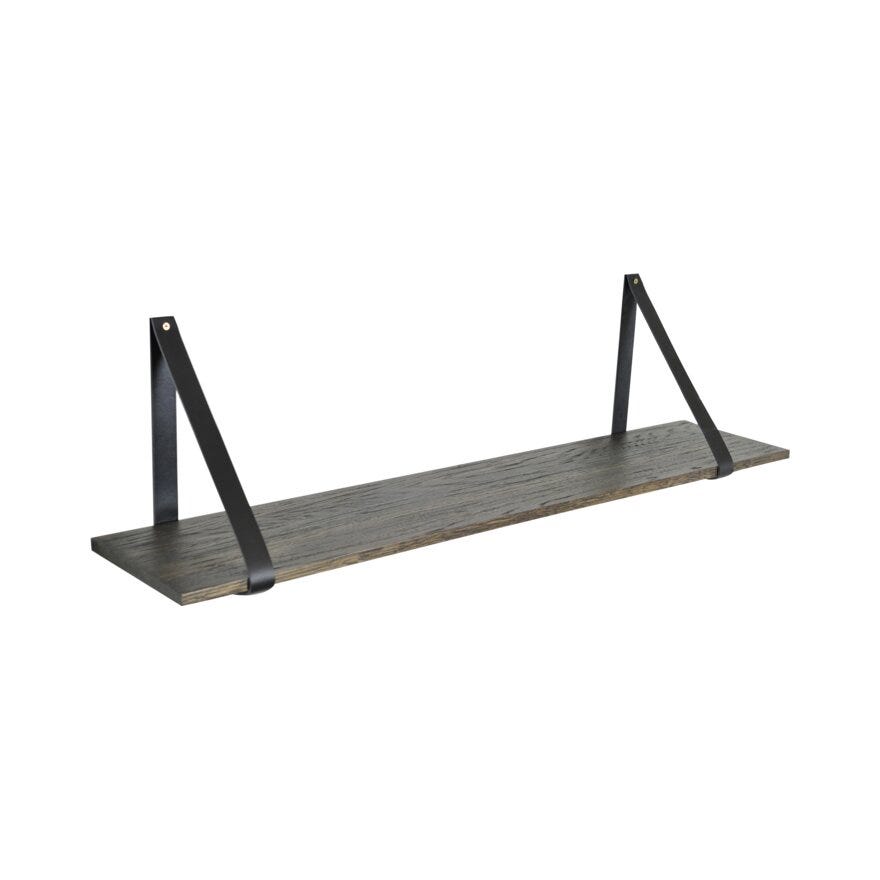 FRIKK Vegghylle 100x20 cm i Brun