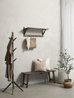 FRIKK Benk 35x120 cm i Brun