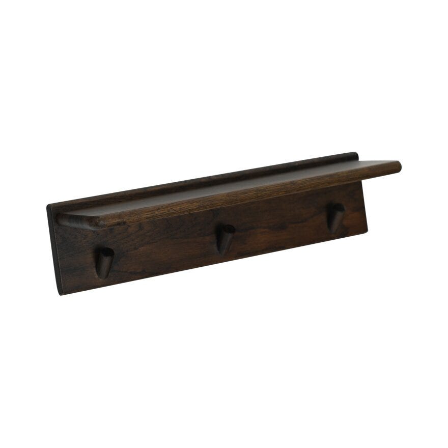 FRIKK Vegghylle 40x10 cm i Brun