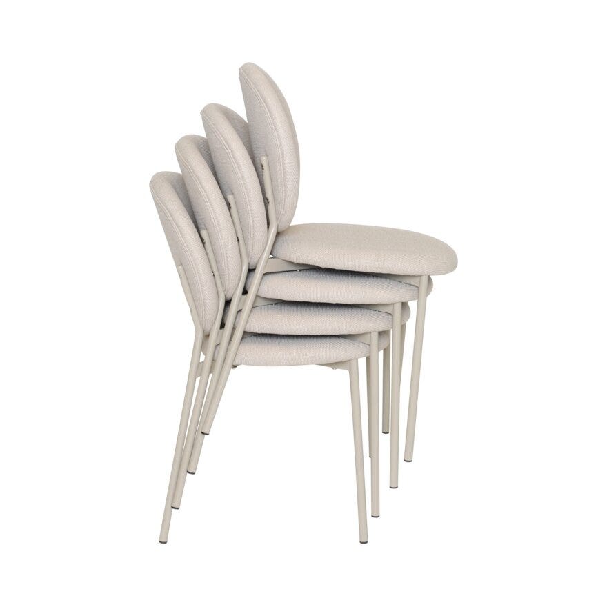 FROGNER Spisestol i Beige/natur