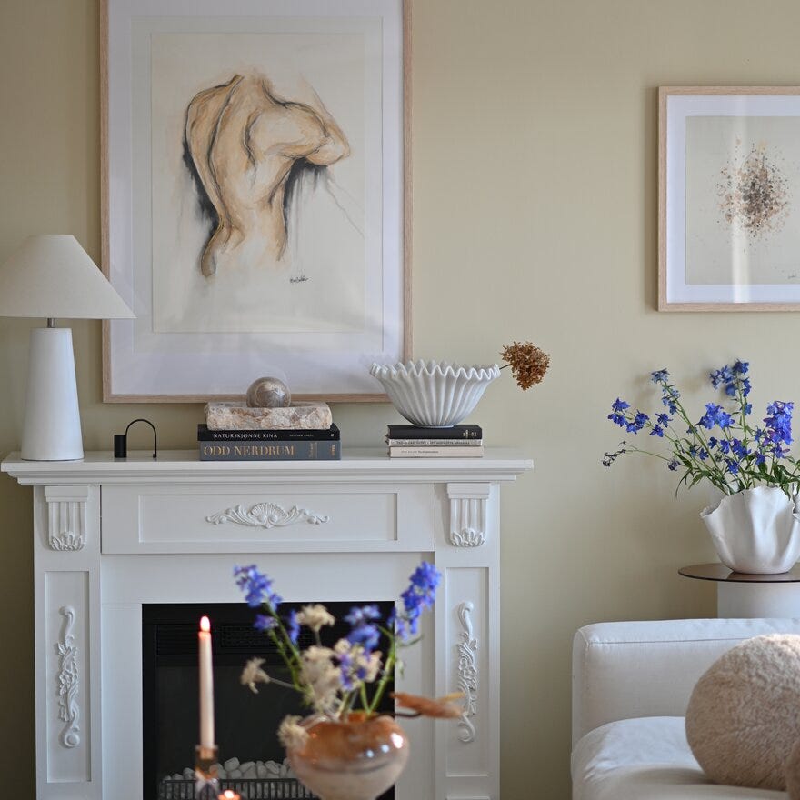 Maren Baxter HERCULES Kunsttrykk 50x70 cm i Beige/natur designet av Maren Baxter