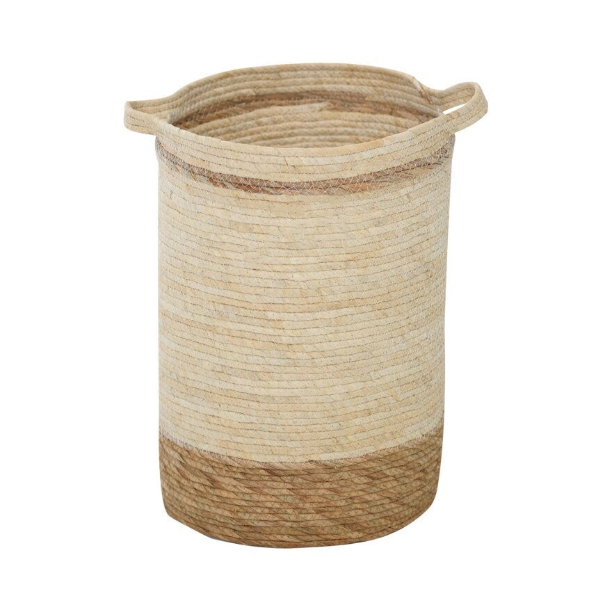ISA Kurv Ø35 cm i Beige/natur