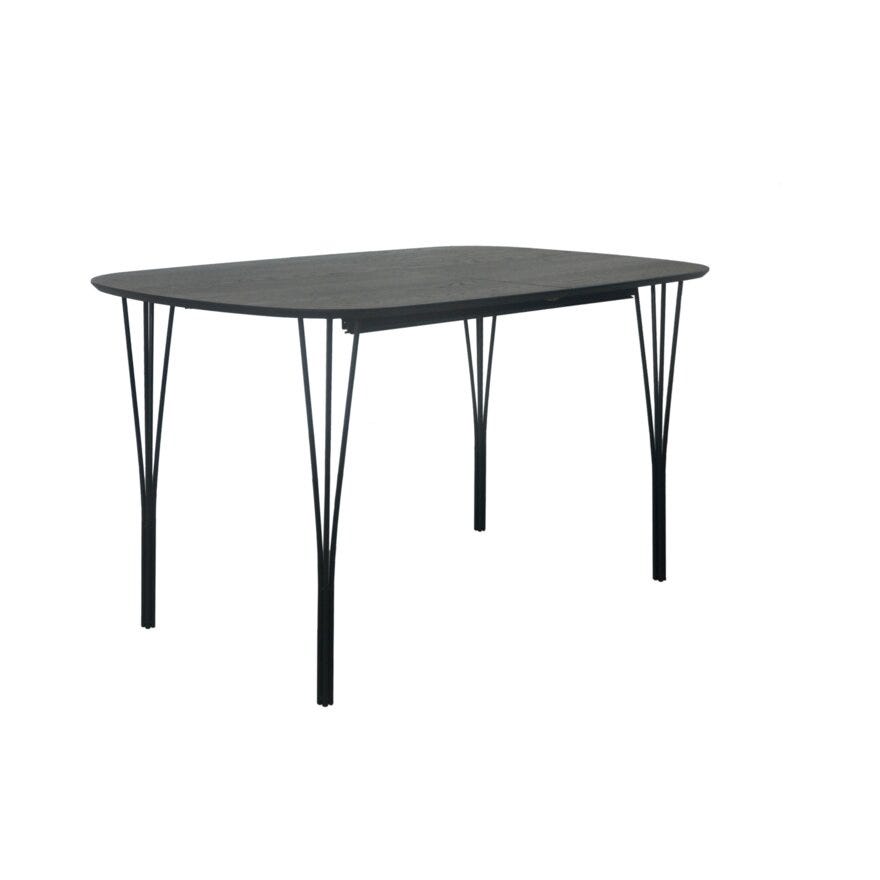 JAR Kjøkkenbord 80x140 cm i Svart