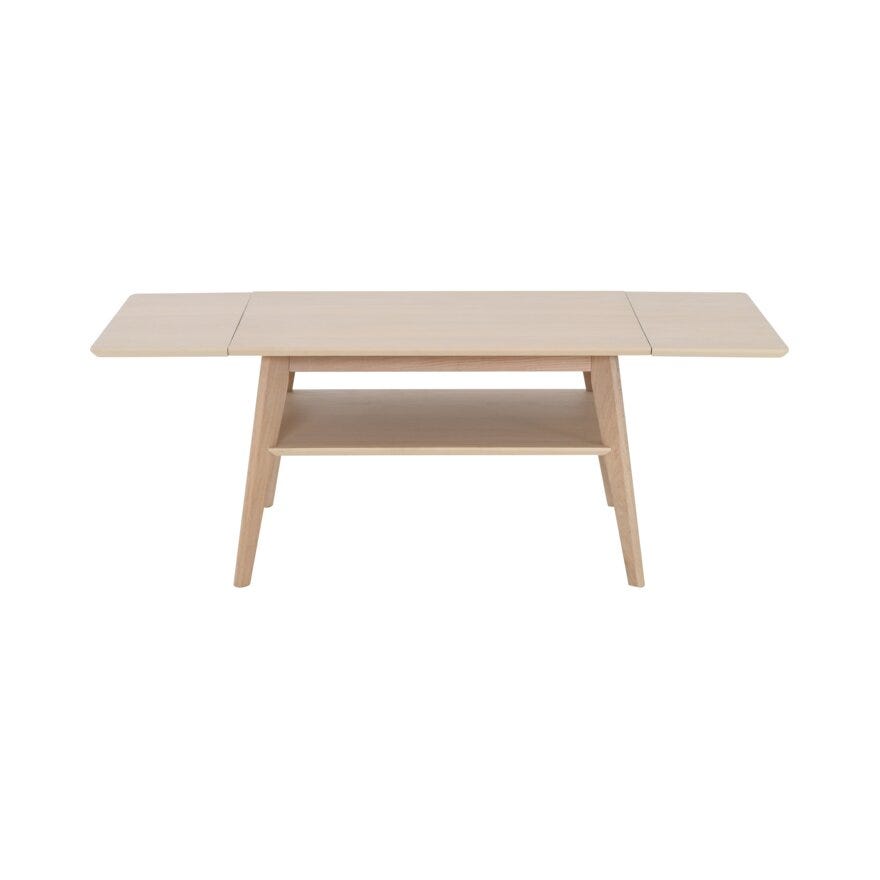 LADE Sofabord 60x80 cm i Beige/natur