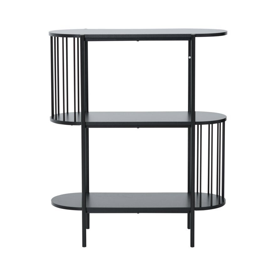 LORI Reol 80x34 cm i Svart
