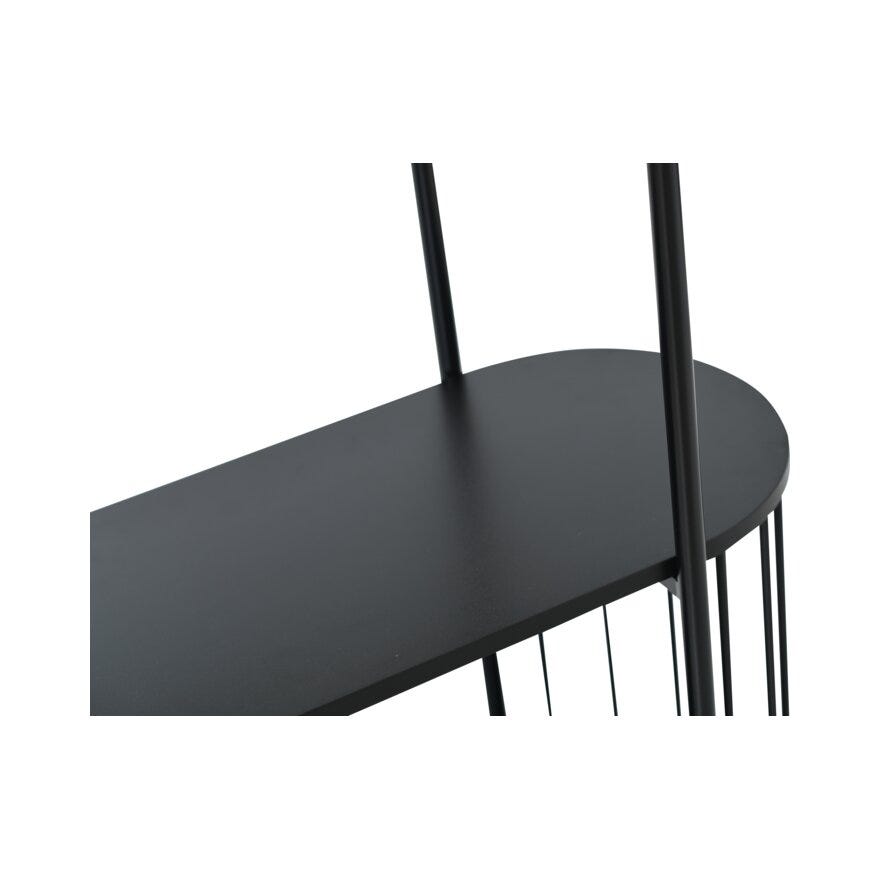 LORI Reol 80x34 cm i Svart
