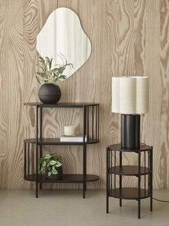 LORI Reol 80x34 cm i Svart