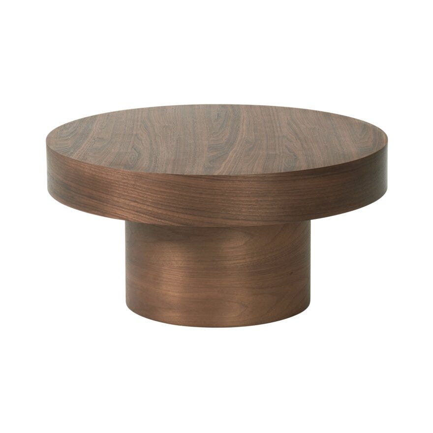 Bohus Exclusive by Tone Kroken MAGIC Rundt sofabord Ø70 cm i Brun designet av Tone Kroken