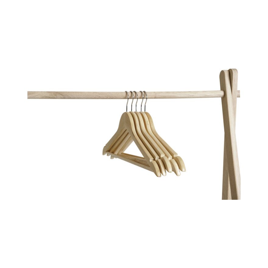 MANTELO Kleshenger B:45 cm i Beige/natur
