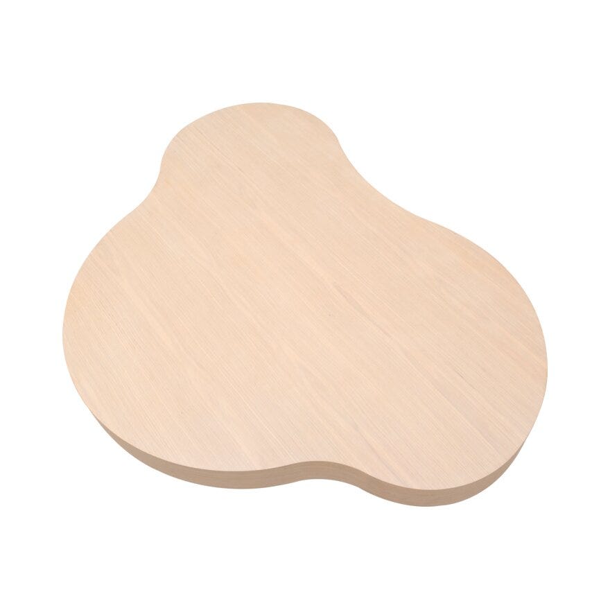MASSI Sofabord 140 cm i Beige/natur