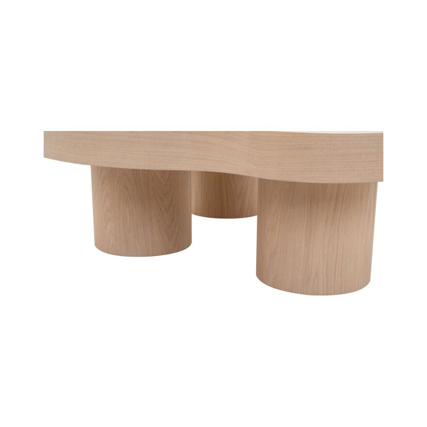 MASSI Sofabord 140 cm i Beige/natur