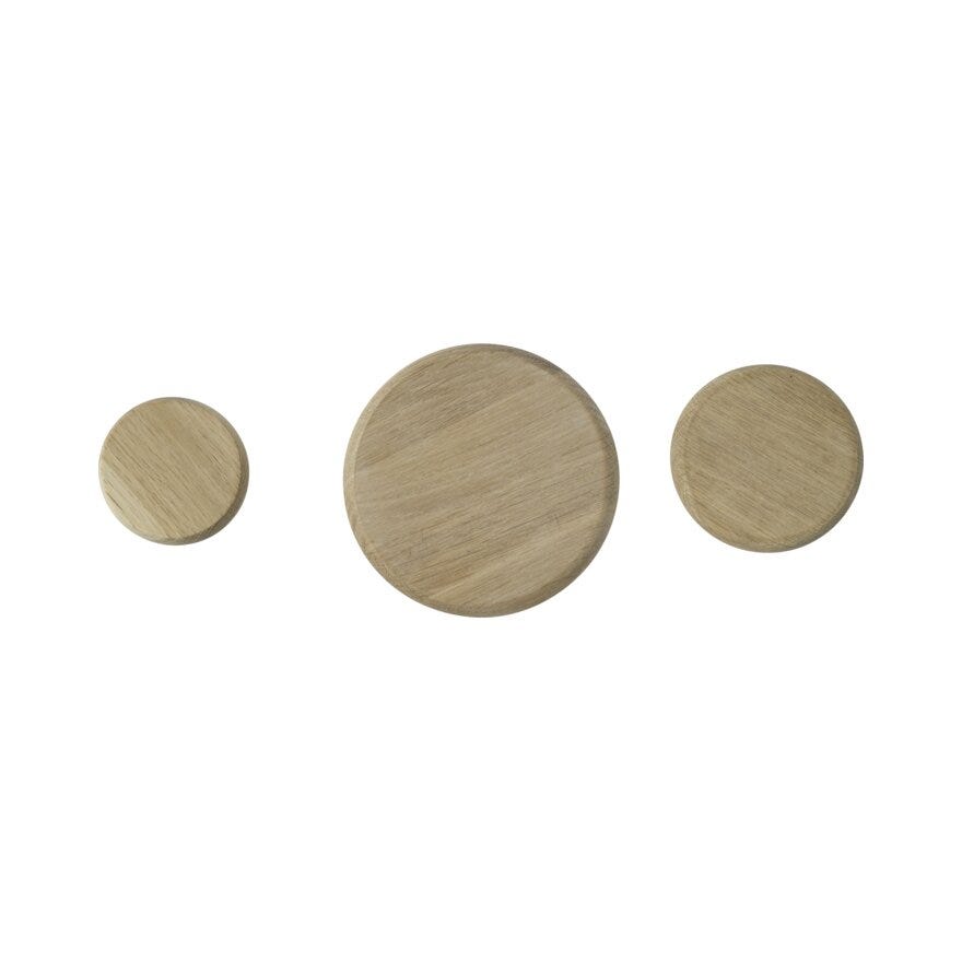 MONDO Knagg Ø13 cm i Beige/natur
