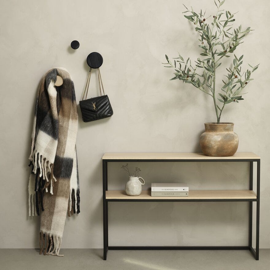 MONDO Knagg Ø13 cm i Beige/natur
