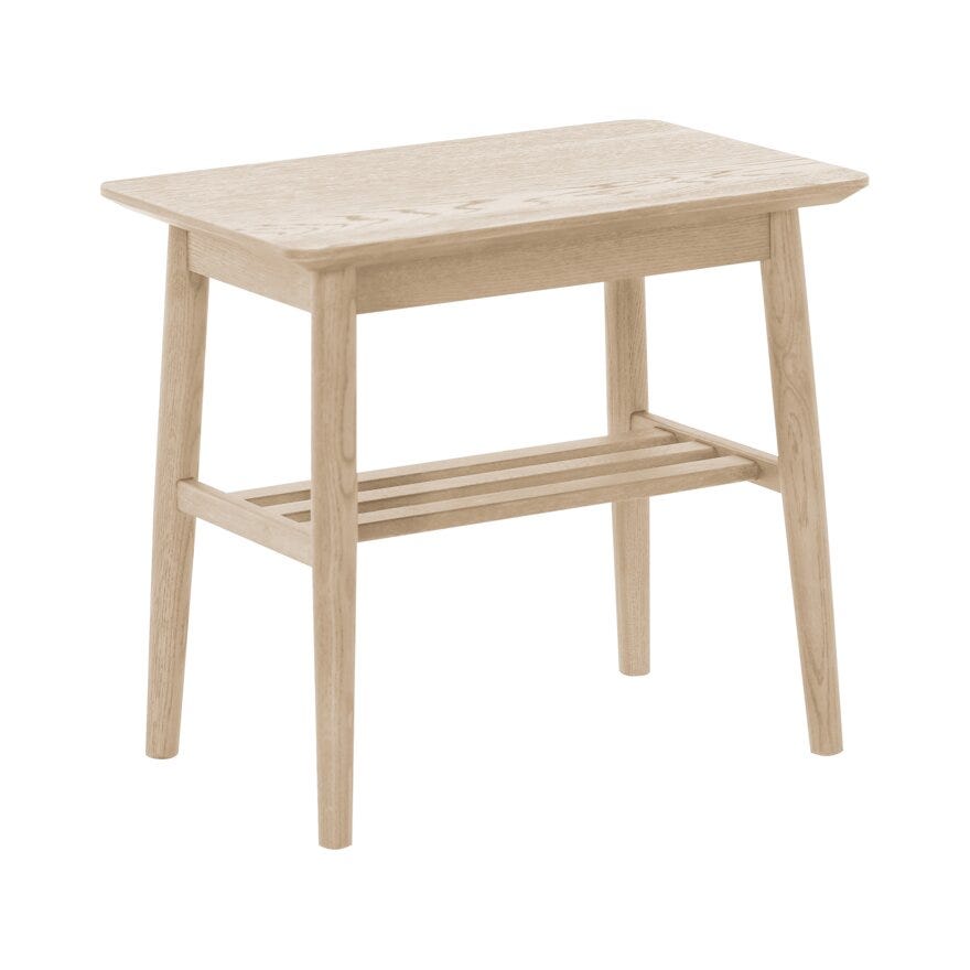 NARDO Sidebord 60x40 cm i Beige/natur