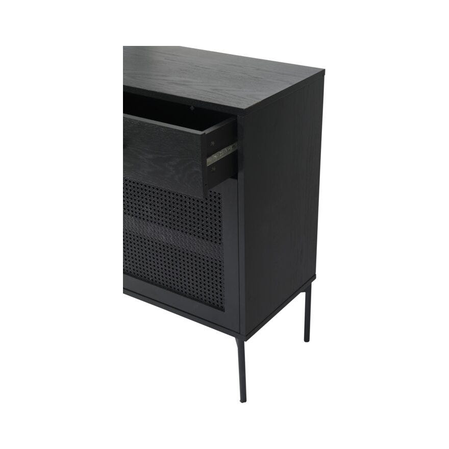 RAFFELS Skjenk B:120 cm i Svart