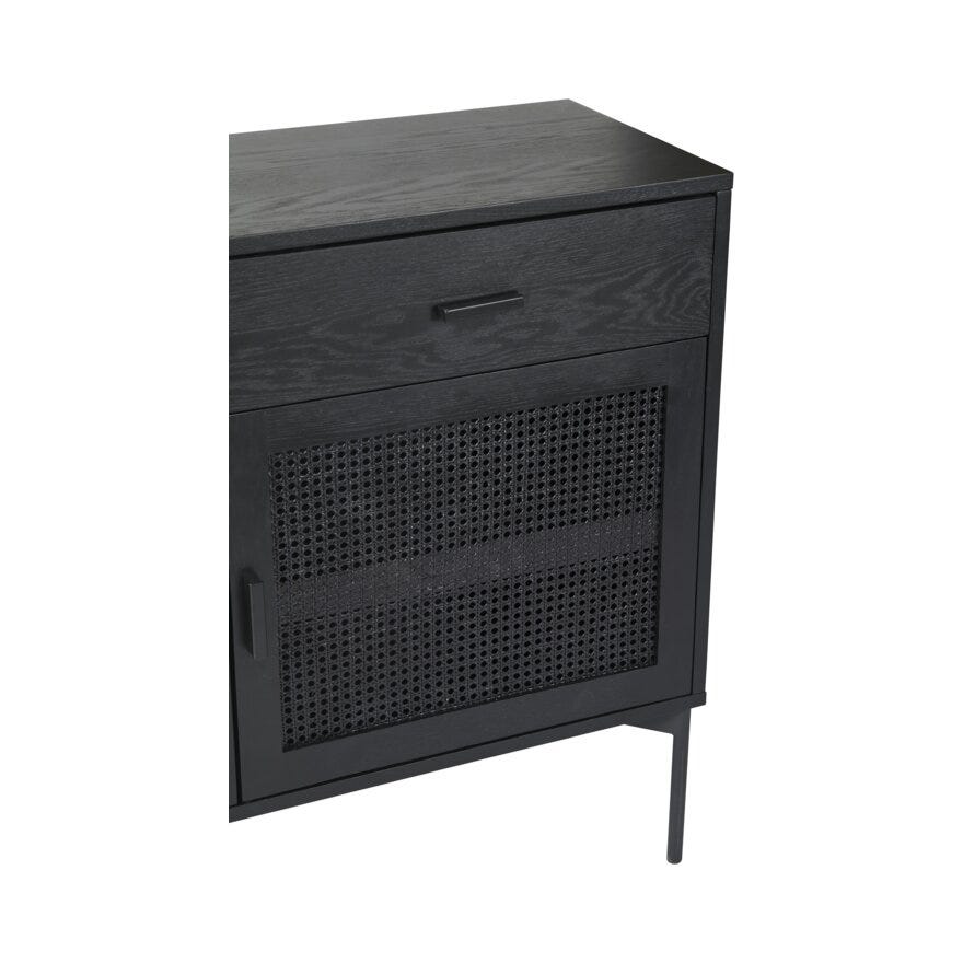 RAFFELS Skjenk B:120 cm i Svart