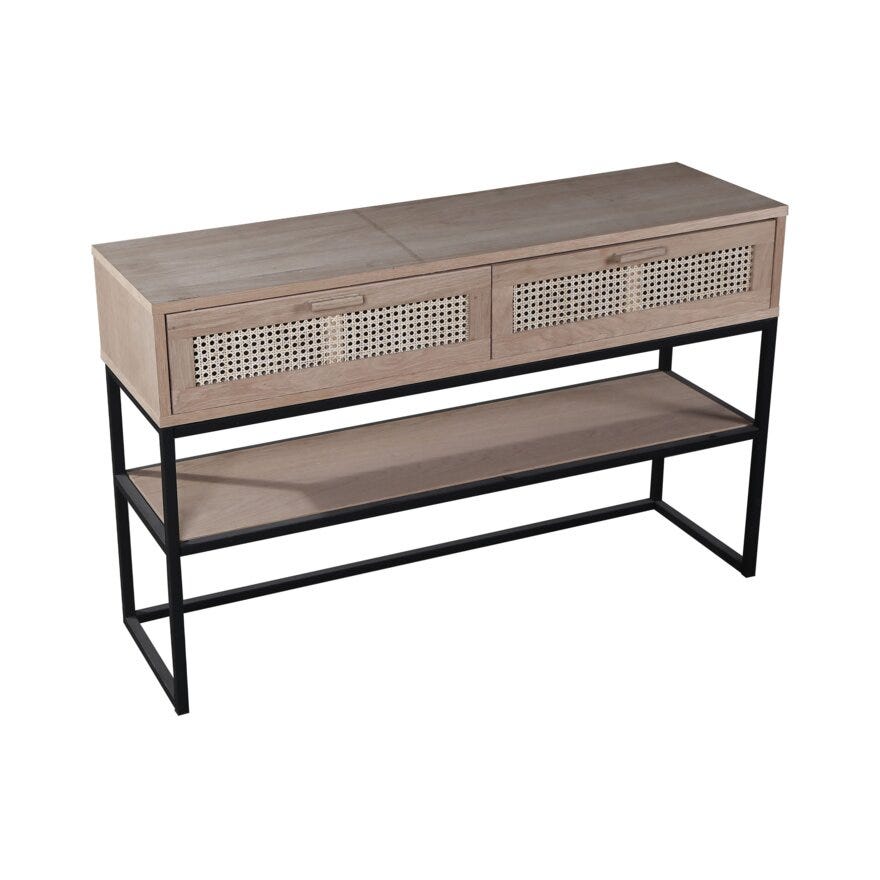 RAFFELS Konsollbord B:120 cm i Beige/natur