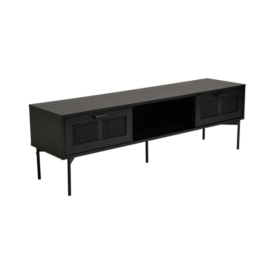 RAFFELS TV-benk B:160 cm i Svart